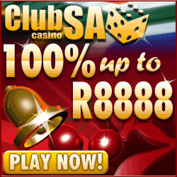 Club S>A> Online Casino in South African Rands